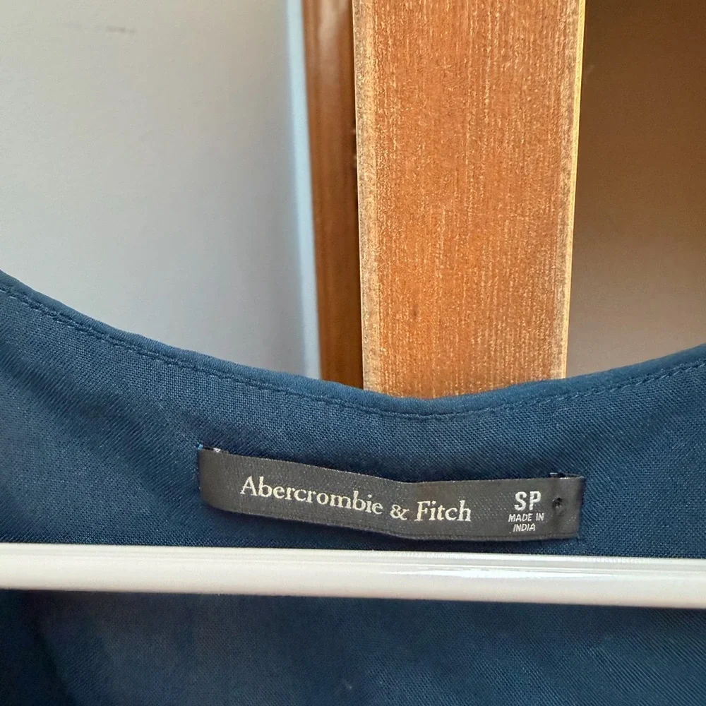 Abercrombie & Fitch Blue Tiered Maxi Dress 🫐